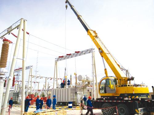 印尼OKI項目11KV發(fā)電機電阻柜